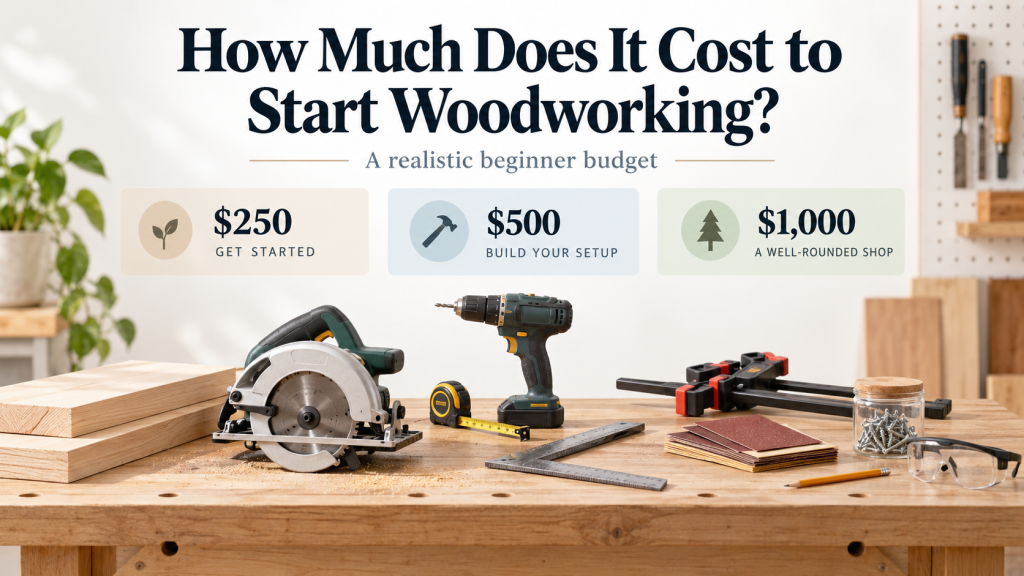 Beginner woodworking startup budget guide